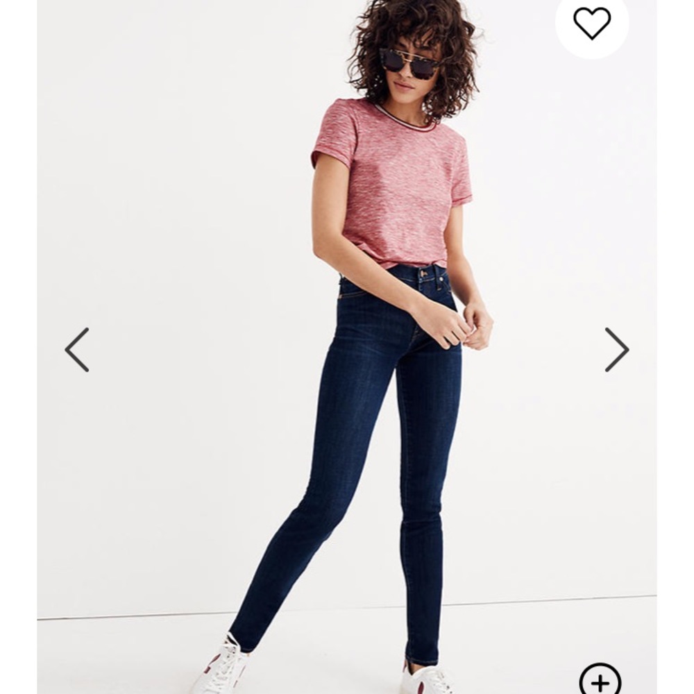 Madewell 9” skinny jeans in Larkspur (current)